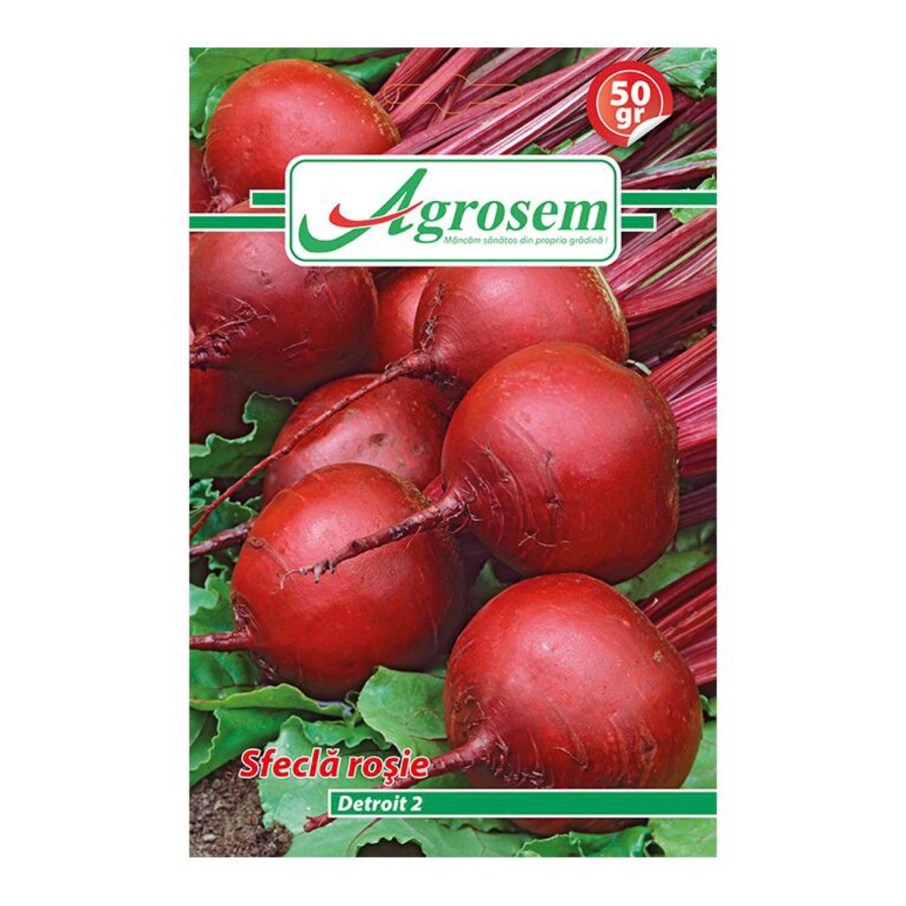 Seminte Sfecla Rosie DETROIT 2, Agrosem - 50 GR