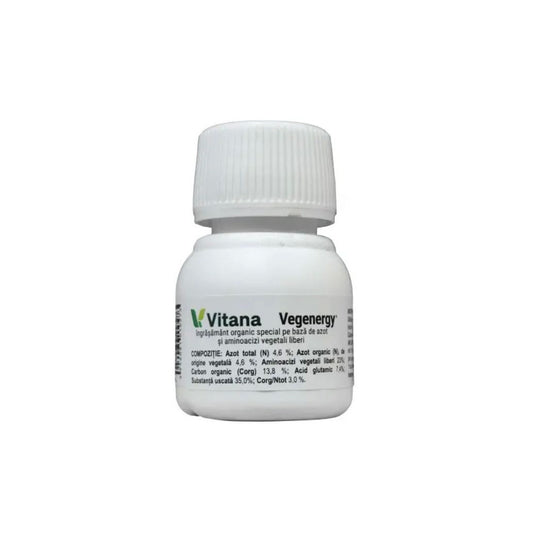Ingrasamant foliar VEGENERGY, Organic - 25 ML, Vitana, , Legume, Plante ornamentale, Vita de Vie, Pomi, Cereale, Azot si Aminoacizi Vegetali Liberi