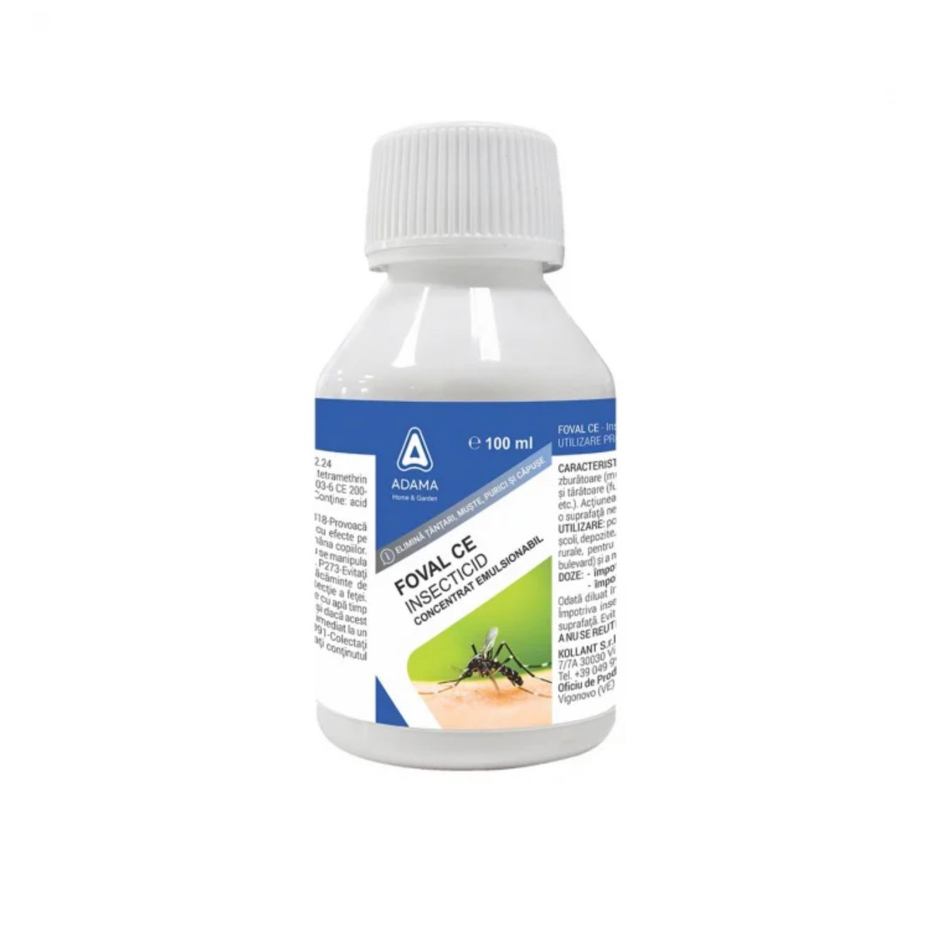 Insecticid Foval CE – 100 ML, ENO, Capuse, Muste, Tantari, Gandaci de Bucatarie