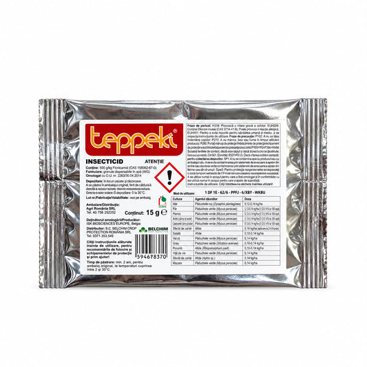 Insecticid TEPPEKI - 15 GR, ENO, Sistemic, Afide, Pomi Fructiferi, Legume, Plante Ornamentale, Cereale