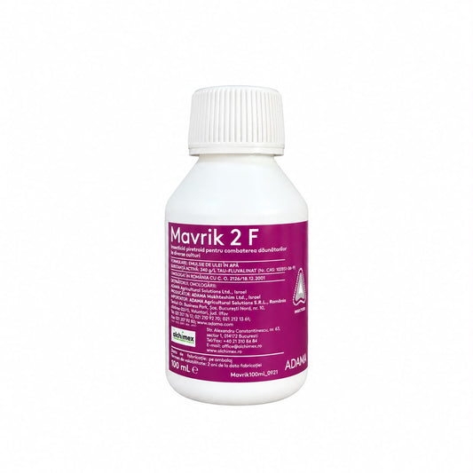 Insecticid MAVRIK 2F - 100 ML, Adama, Contact, Legume, Fructe, Cereale, Pomi Fructiferi