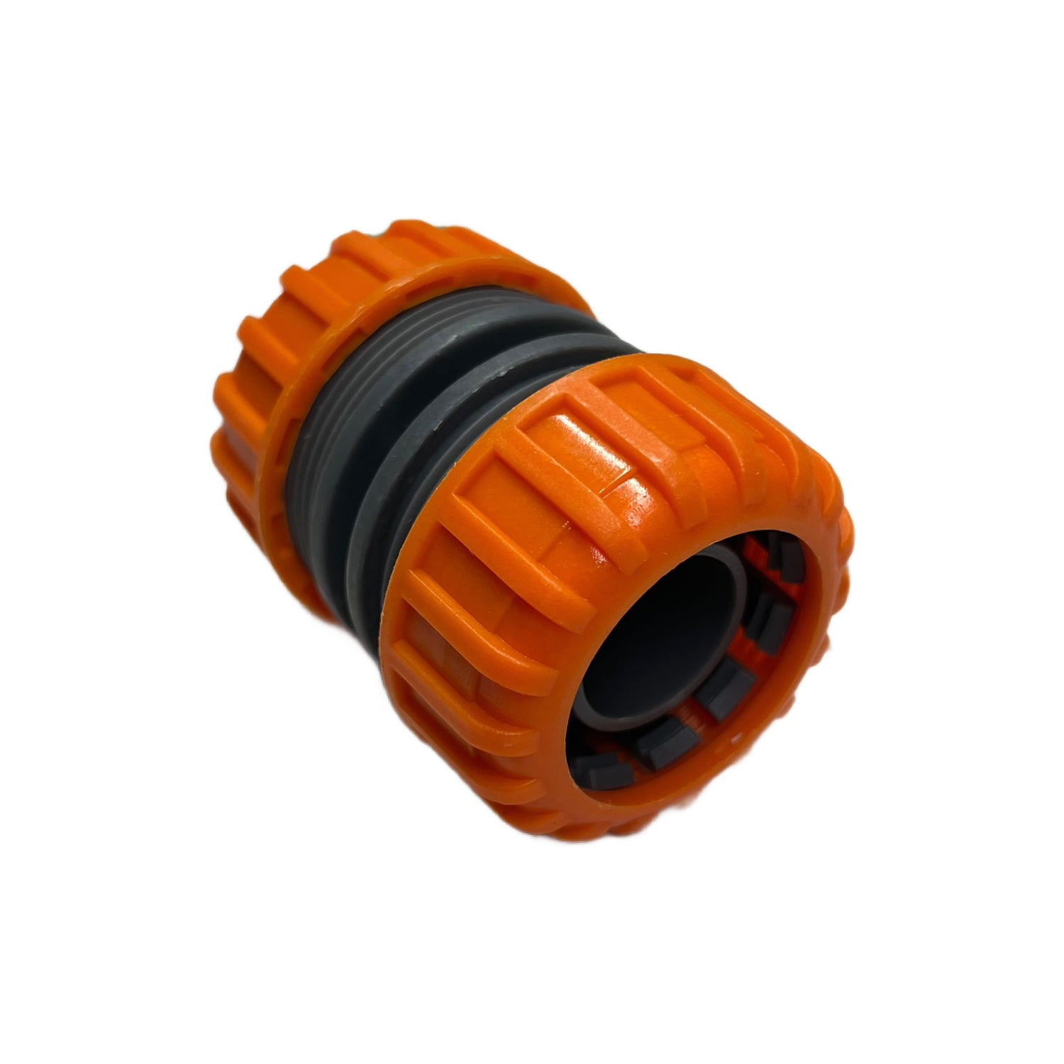 Conector imbinare 2 furtunuri 1 - 1 inch, plastic, portocaliu