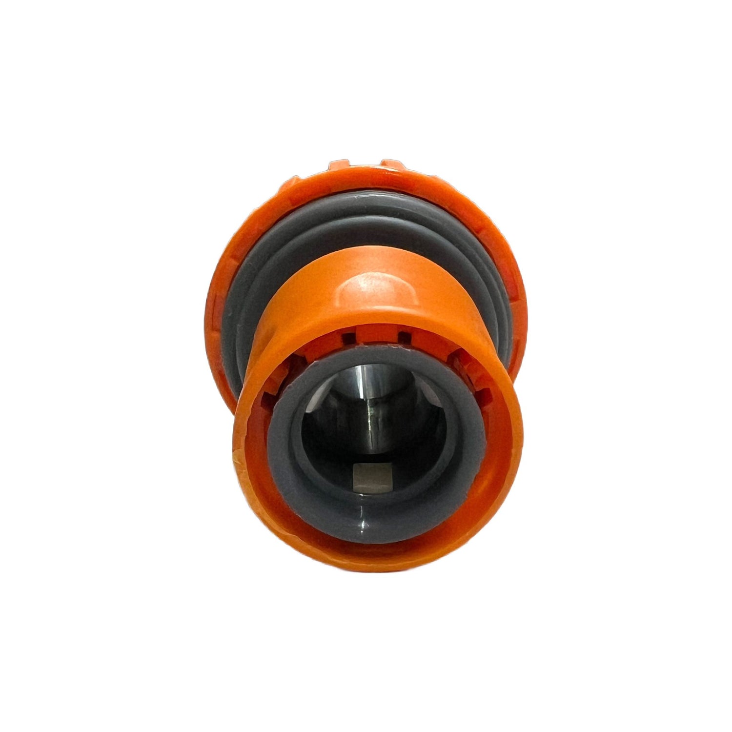 Conector rapid furtun cu reductie 1 inch - 3/4 inch, portocaliu