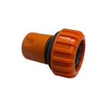 Conector rapid furtun cu reductie 1 inch - 3/4 inch, portocaliu