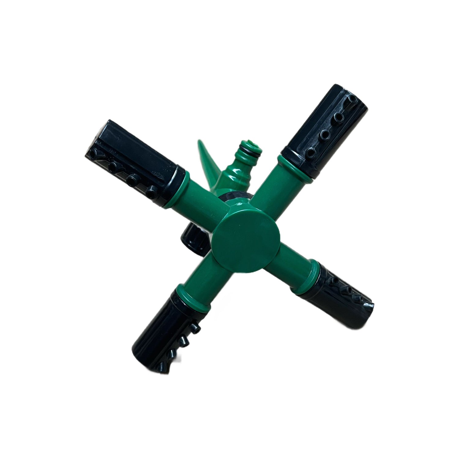 Aspersor Rotativ 360° Tip Tarus cu 4 Brate, Verde.
