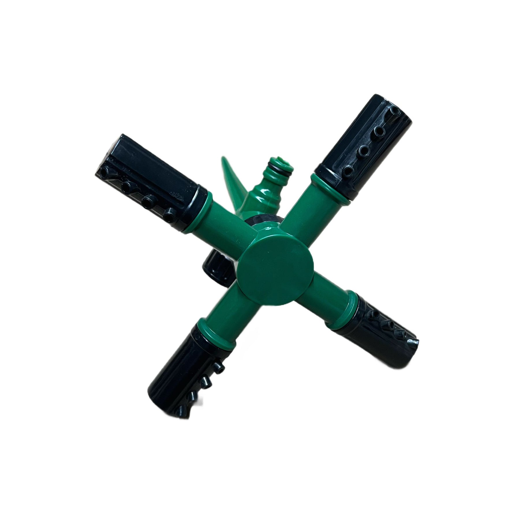 Aspersor Rotativ 360° Tip Tarus cu 4 Brate, Verde.